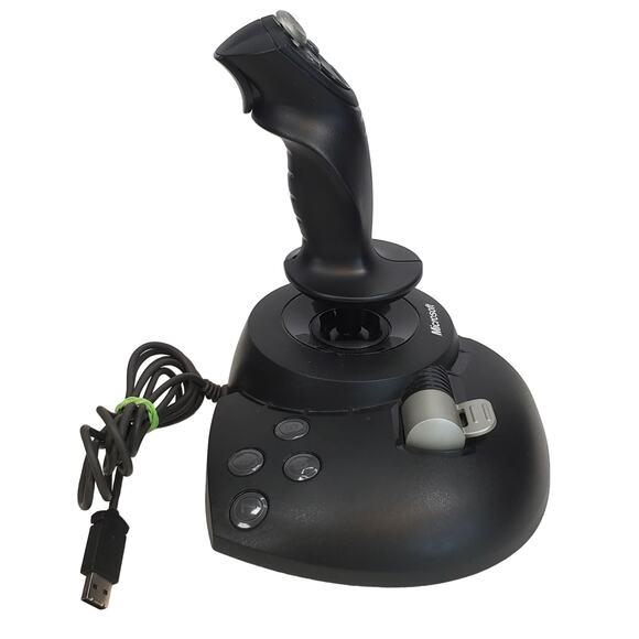 Microsoft Sidewinder Precision 2 Joystick PC Controller with Original Box Manual - Picture 6 of 15